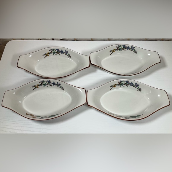 Vintage Woodhill by Citation 8 1/2” Fine Bakeware|AuGratin Dish- Set of 4 - Picture 7 of 7